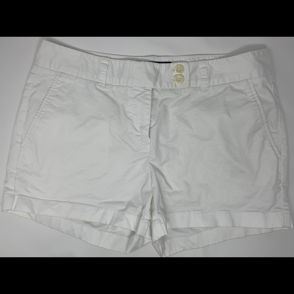 Vineyard Vines White Khaki Shorts- Size 8